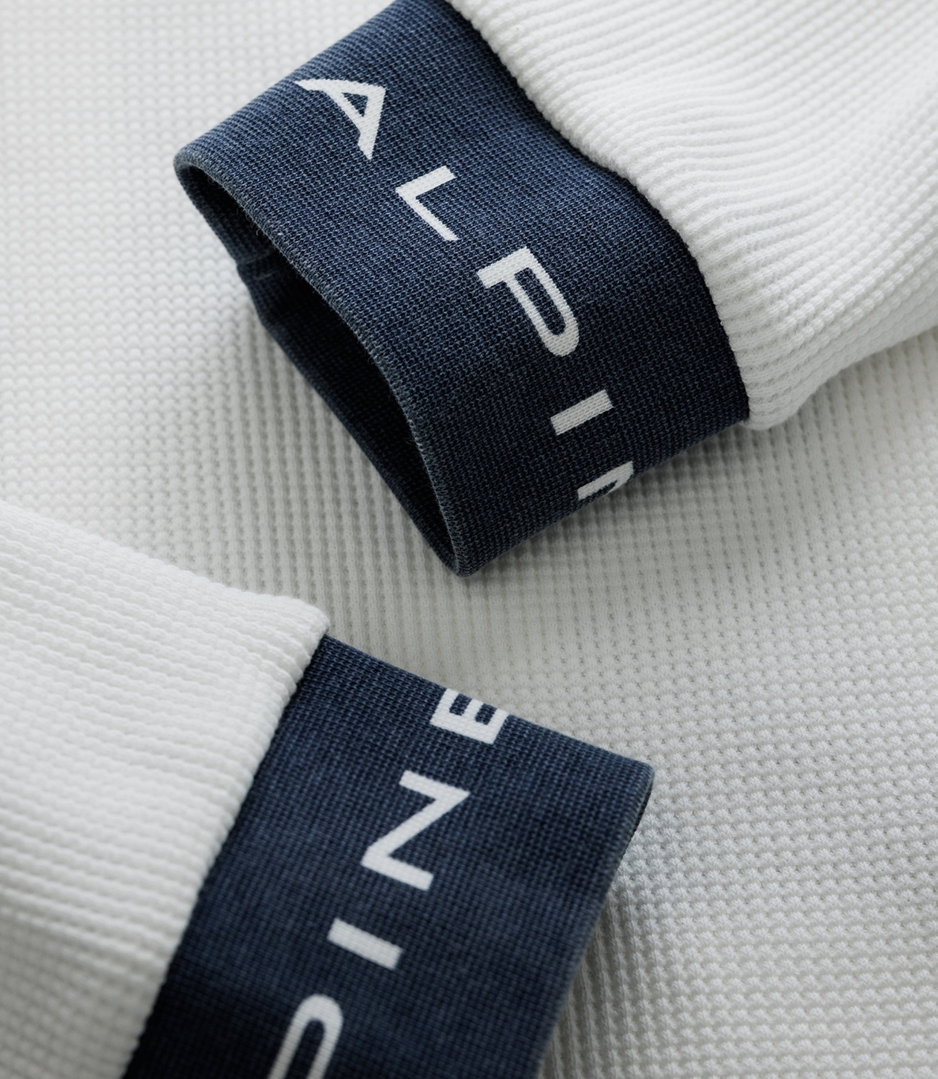 Unisex BWT Alpine Formula One Team X Duke & Dexter White Waffle - White
