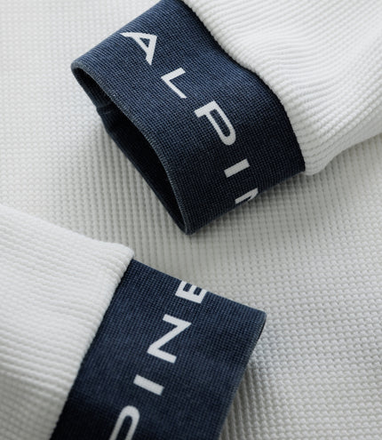 Unisex BWT Alpine Formula One Team X Duke & Dexter White Waffle - White