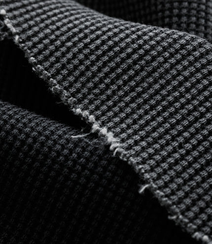 Unisex BWT Alpine Formula One Team X Duke & Dexter Washed Black Waffle - Black