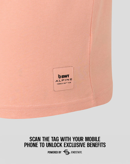 T-shirt graphique unisexe Miami Race – Rose corail