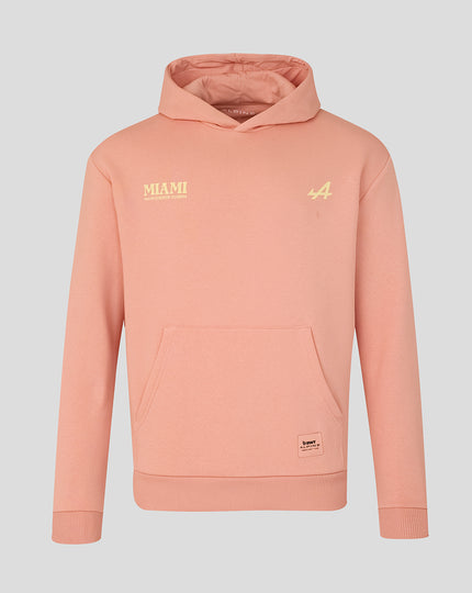 BWT Alpine Formula One Team Graphic Hoodie – Coral Pink