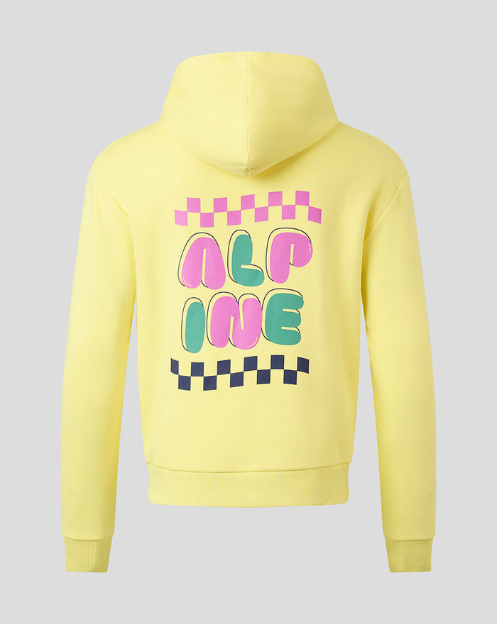 Sweat à capuche Sao Paulo Race – Verveine citron