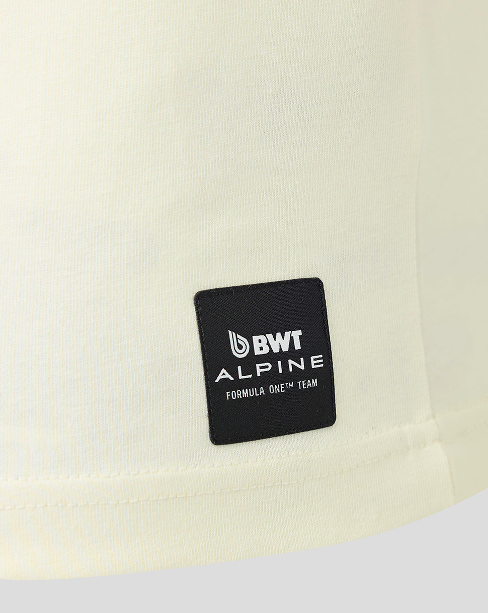 Unisex Alpine Classic F1 T-Shirt - Cream