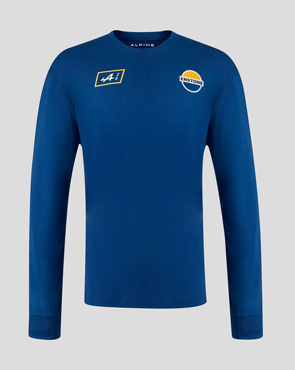 Unisex Alpine Classic F1 Long Sleeve T-Shirt - Blue