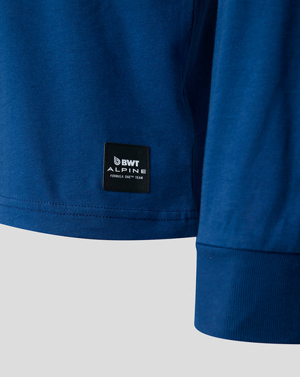 Unisex Alpine Classic F1 Long Sleeve T-Shirt - Blue