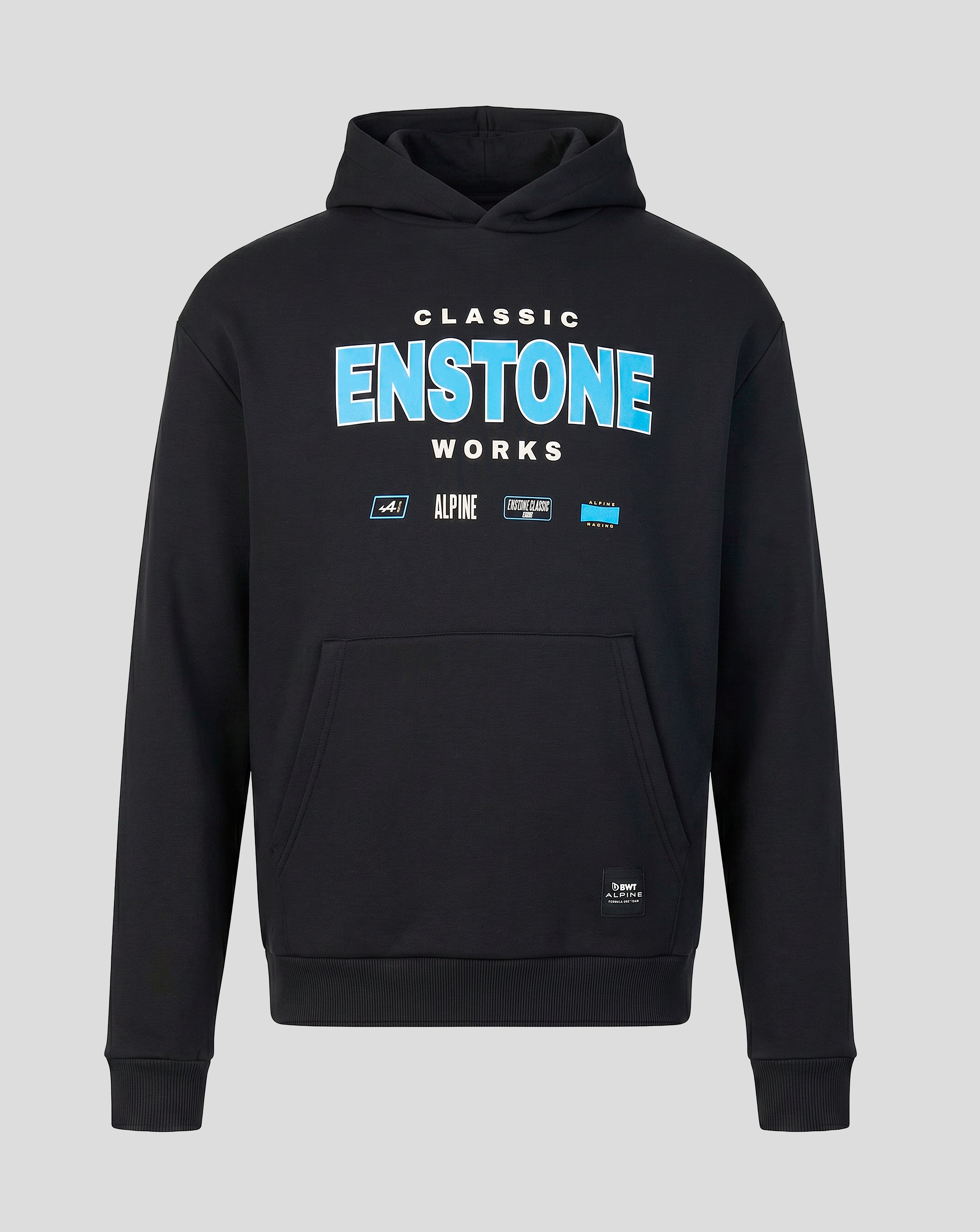 Unisex Alpine Classic F1 Overhead Hoodie - Black