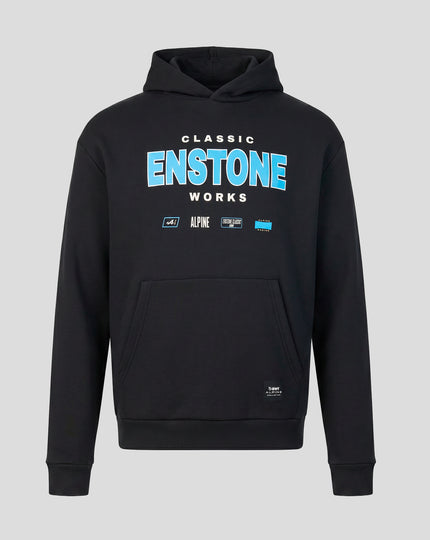 Unisex Alpine Classic F1 Overhead Hoodie - Black