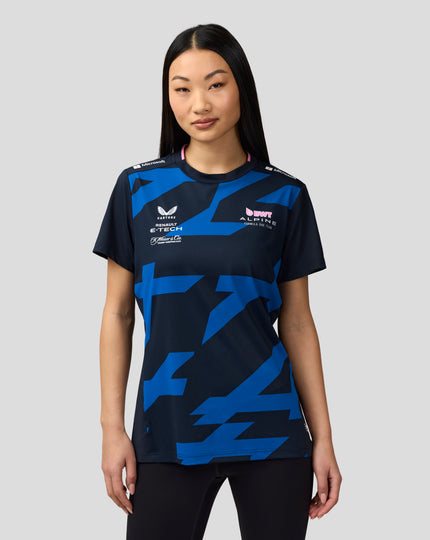 BWT Alpine Formula One Team Maillot Pilote Pierre Gasly Officiel Femme - Bleu Marine