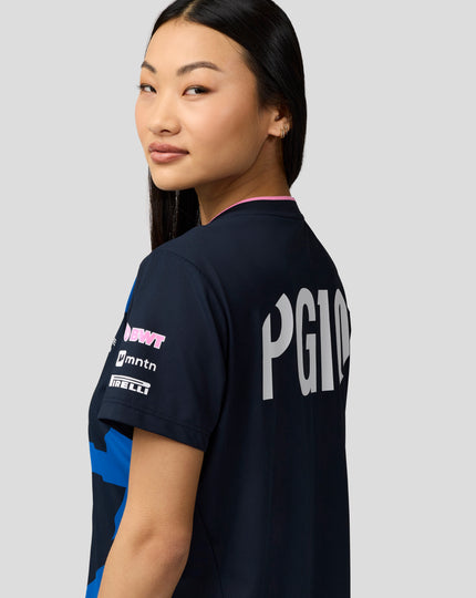 BWT Alpine Formula One Team Maillot Pilote Pierre Gasly Officiel Femme - Bleu Marine