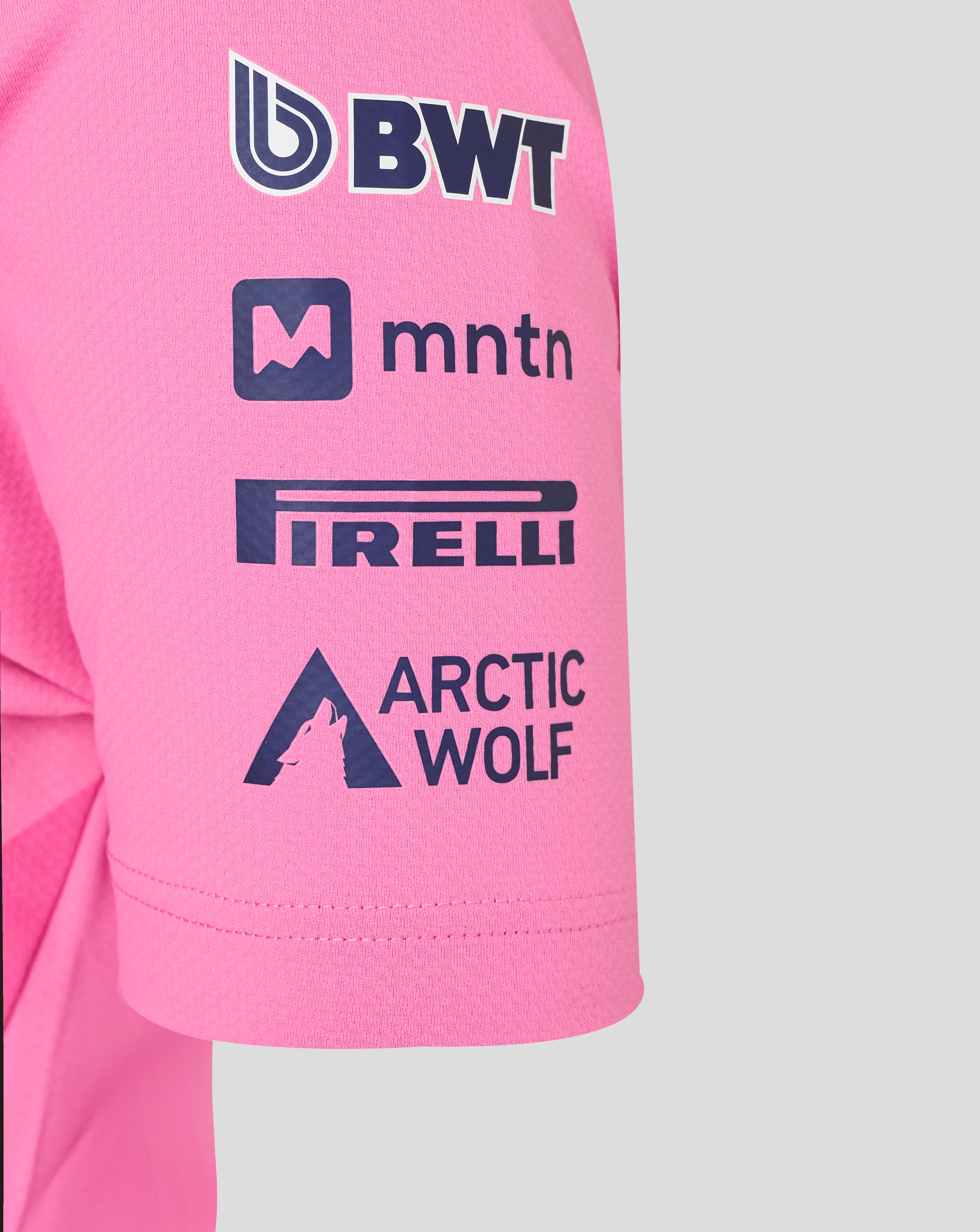 BWT Alpine Formula One Team Women's Pierre Gasly Official Driver T-Shirt - Pink