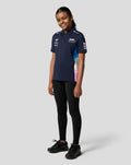 BWT Alpine Formula One Team Official Juniour Polo Shirt - Navy