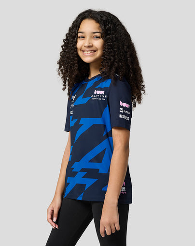 BWT Alpine Formula One Team Maillot Pilote Jack Doohan Officiel Junior - Bleu Marine