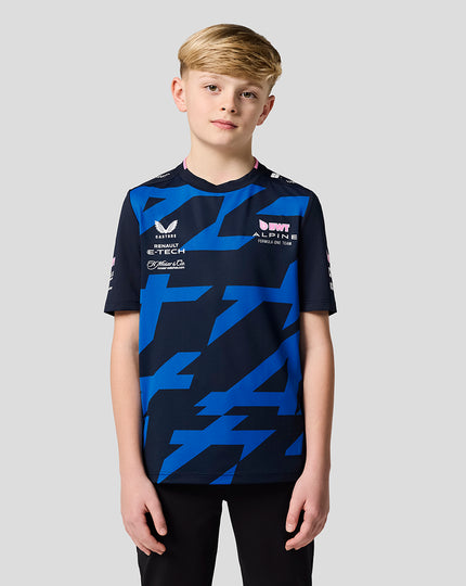 BWT Alpine Formula One Team Maillot Pilote Jack Doohan Officiel Junior - Bleu Marine