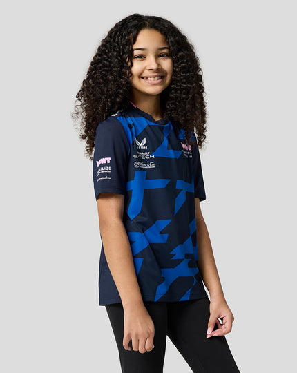 BWT Alpine Formula One Team Maillot Pilote Jack Doohan Officiel Junior - Bleu Marine