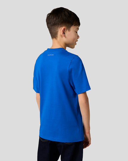 Alpine Juniors Core Essentials T-shirt - Lapis Blue