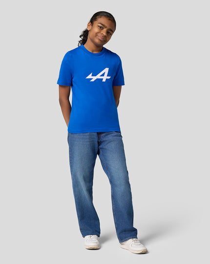 Alpine Juniors Core Essentials T-shirt - Lapis Blue