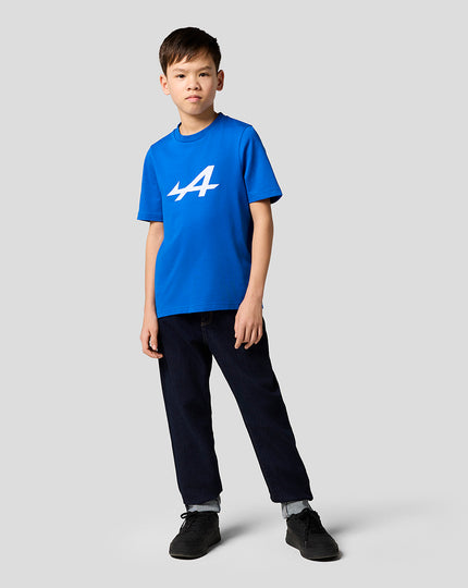 Alpine Juniors Core Essentials T-Shirt - Lapis Blue