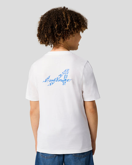 BWT Alpine Formula One Team T-shirt Graphique Junior - Blanc