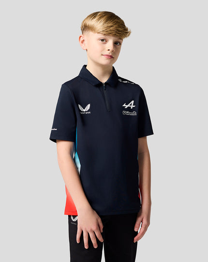 Alpine Sim Racing Team Junior Official Polo Shirt