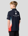 Alpine Sim Racing Team Junior Official Polo Shirt