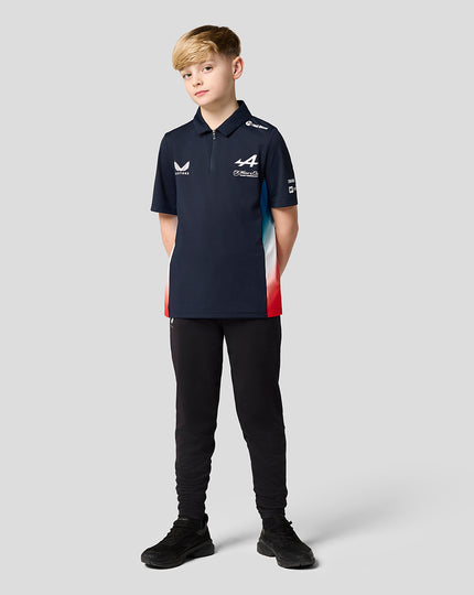 Alpine Sim Racing Team Junior Official Polo Shirt