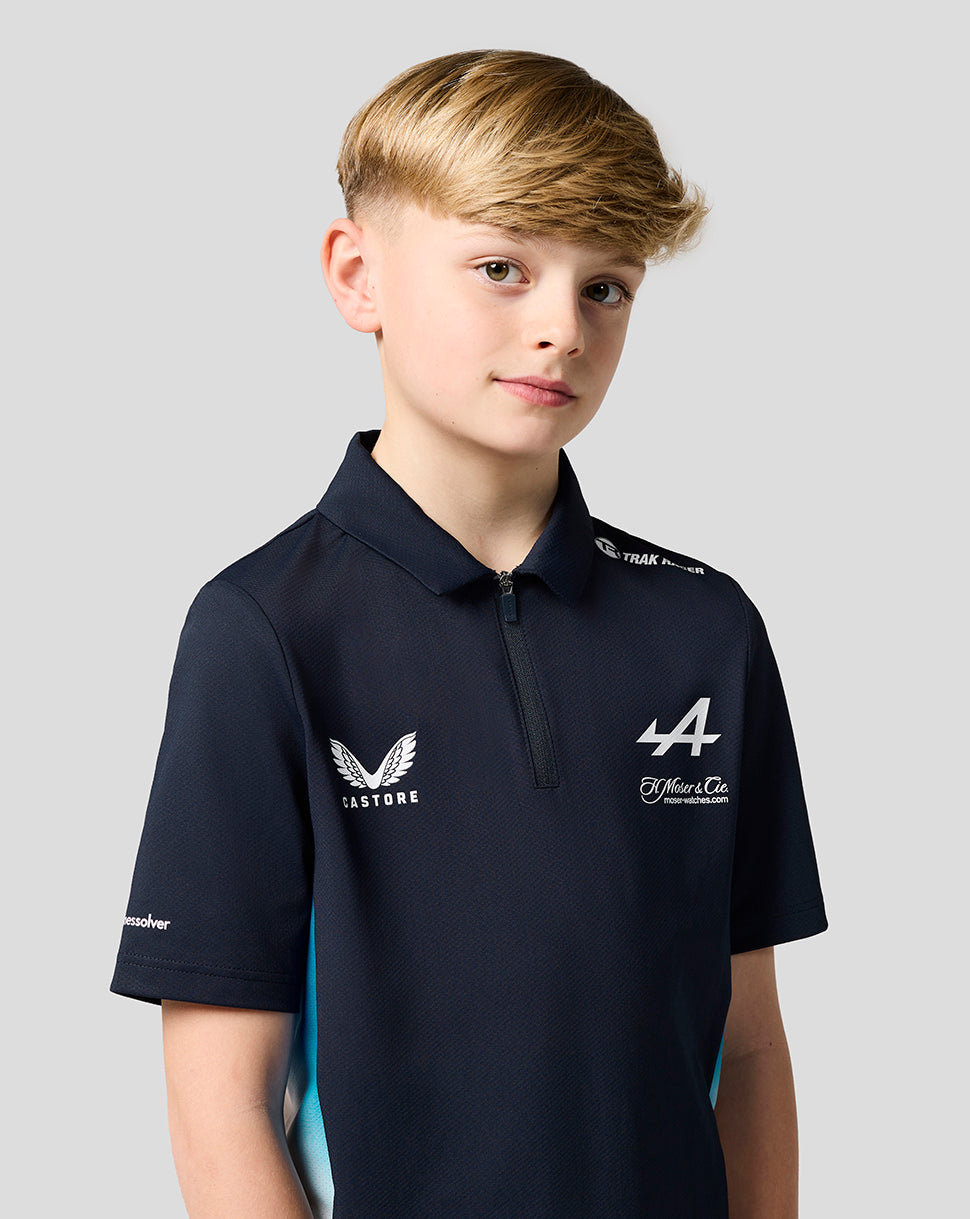 Alpine Sim Racing Team Junior Official Polo Shirt