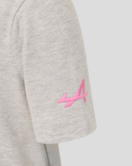 T-shirt graphique Junior coupe classique – Gris chiné