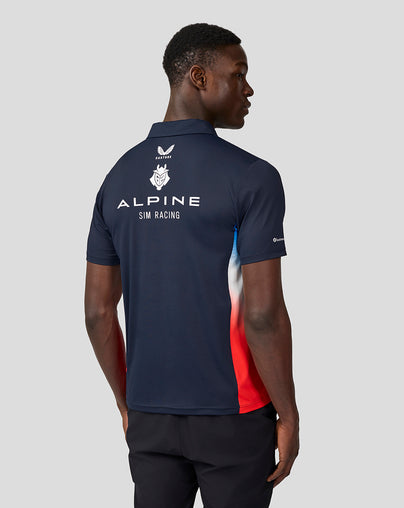 Alpine Sim Racing Team Polo Officiel Homme