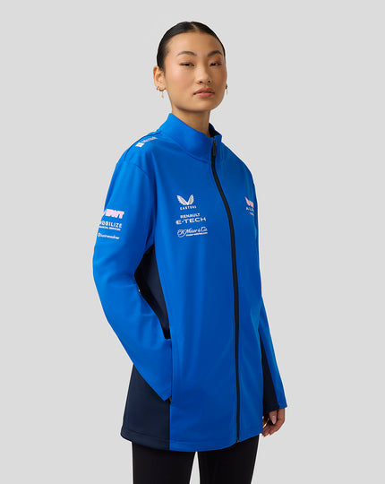 BWT Alpine Formula One Team Veste Softshell Officielle - Bleu Lapis