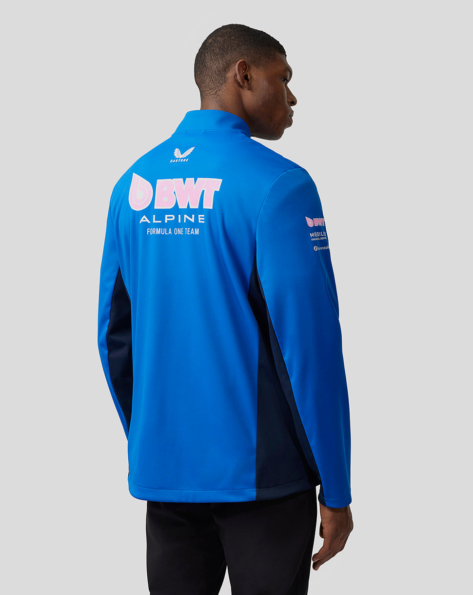 BWT Alpine Formula One Team’s Official Soft Shell Jacket - Lapis Blue