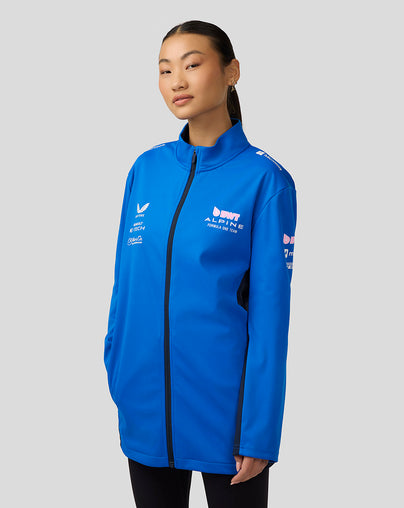 BWT Alpine Formula One Team Veste Softshell Officielle - Bleu Lapis