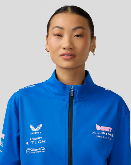 BWT Alpine Formula One Team Veste Softshell Officielle - Bleu Lapis