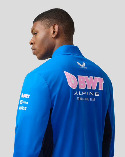 BWT Alpine Formula One Team’s Official Soft Shell Jacket - Lapis Blue