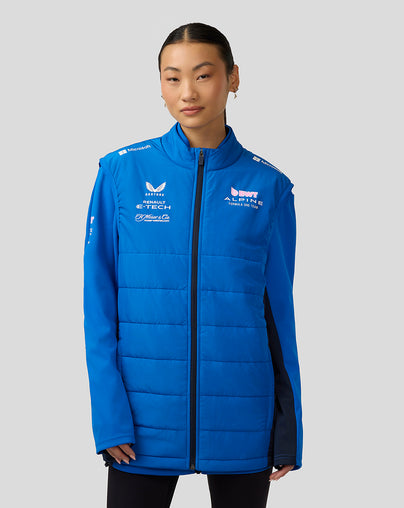 BWT Alpine Formula One Team’s Official Hybrid Gilet - Lapis Blue