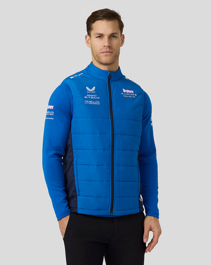 BWT Alpine Formula One Team Gilet Hybride Officiel - Bleu Lapis