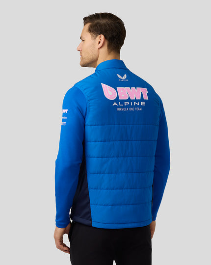 BWT Alpine Formula One Team Gilet Hybride Officiel - Bleu Lapis