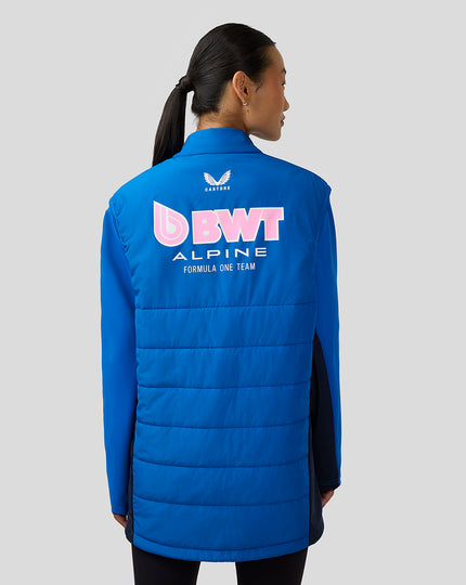 BWT Alpine Formula One Team Gilet Hybride Officiel - Bleu Lapis