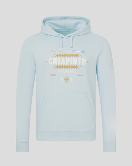 Alpine Unisex Core Driver Franco Colapinto Relaxed Fit Hoodie – Ice Blue