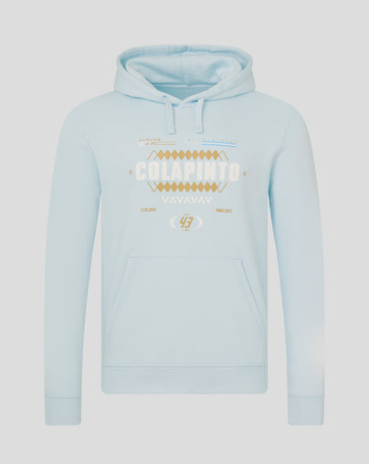 Alpine Unisex Core Driver Franco Colapinto Relaxed Fit Hoodie – Ice Blue
