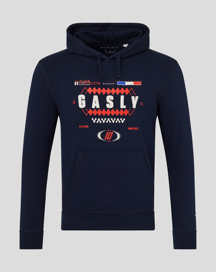 Alpine Unisex Core Driver Pierre Gasly Relaxed Fit Hoodie – French Navy